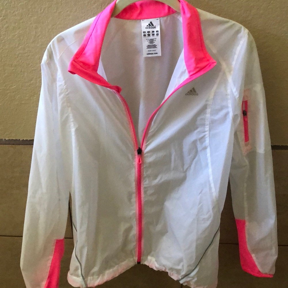Cool Adidas Wind Breaker / Rain Jacket